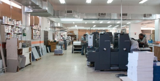 Printing Floor four